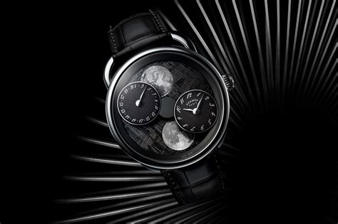 hermes double moon phase watch|hermes arceau full moon.